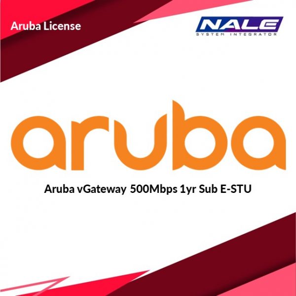 Aruba vGateway 500Mbps 1yr Sub E-STU (R0X97AAE)